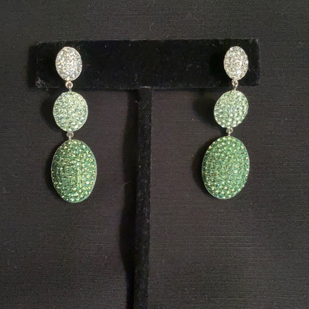 Swarovski Three Drop earrings